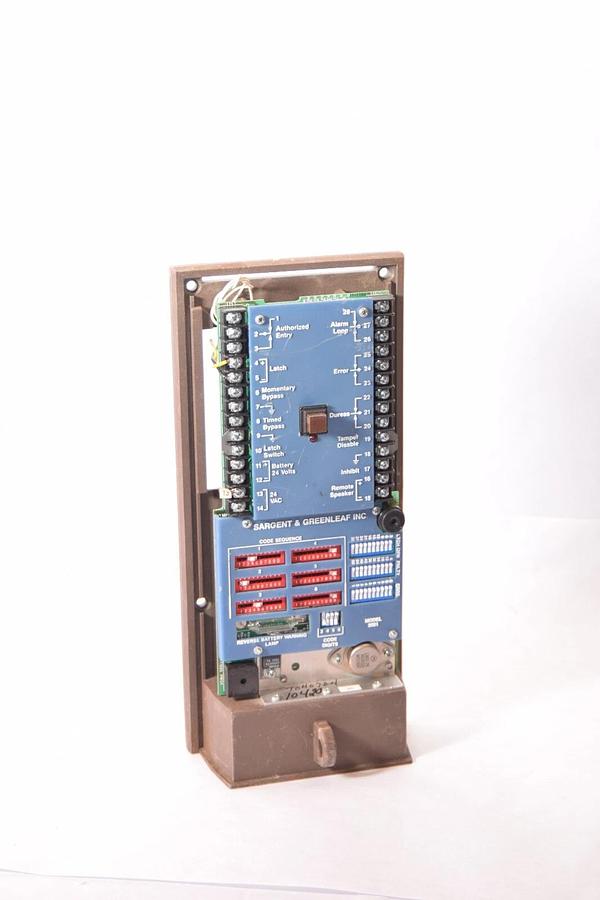 Used SARGENT & GREENLEAF INC Model 2001 Code Tronic Circuit Board