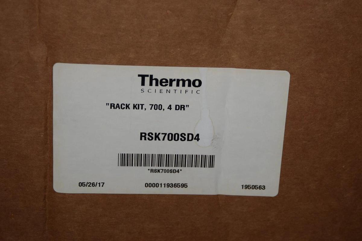 (NEW) THERMO SCIENTIFIC RSK700SD4 Rack Kit 700 4 Dr 4 racks 4 drawers per rack