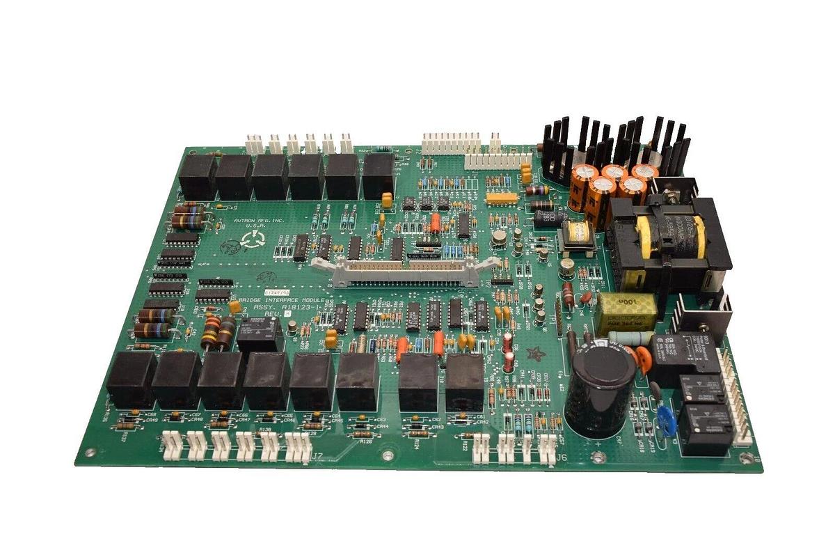 Used AVTRON A18123-1 Rev M Bridge Interface Module Board