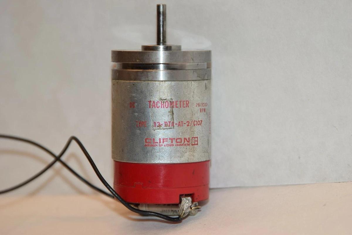 Used CLIFTON 13-DTA-AT-2/C107 13DTAAT2/C107 DC TACHOMETER