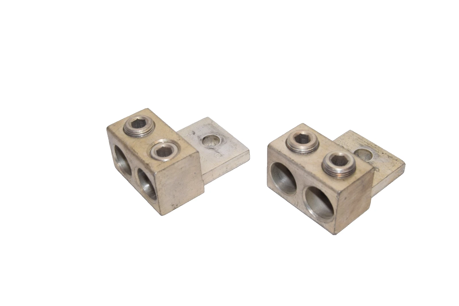 DCC C-17 DU-600 600mcm-4 AL-CU Double Mechanical Lugs (New - Lot of 2)