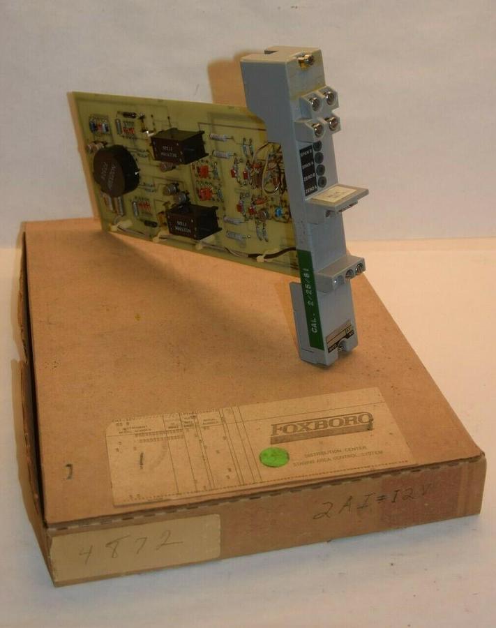 Refurbished FOXBORO 2AI-I2V 2AII2V 4-20Ma Converter Current Voltage
