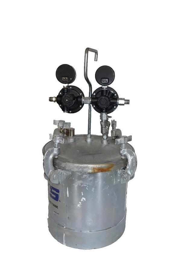 Used Binks 2.8 Gallon Paint Pot Stainless Pressure Paint Pot CRN OH6685.5C