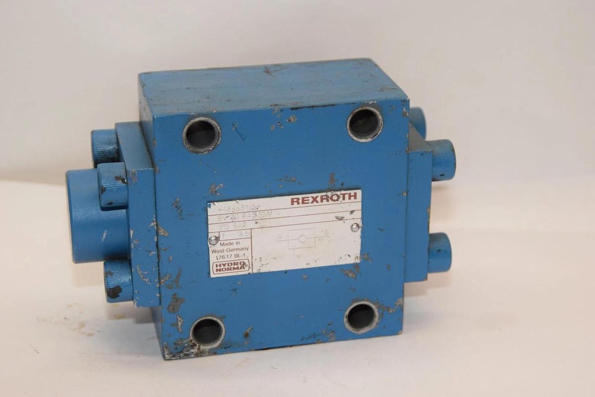 Used REXROTH SV 20 PA332/V 486631/5 315Bar Hydro Norma Unit