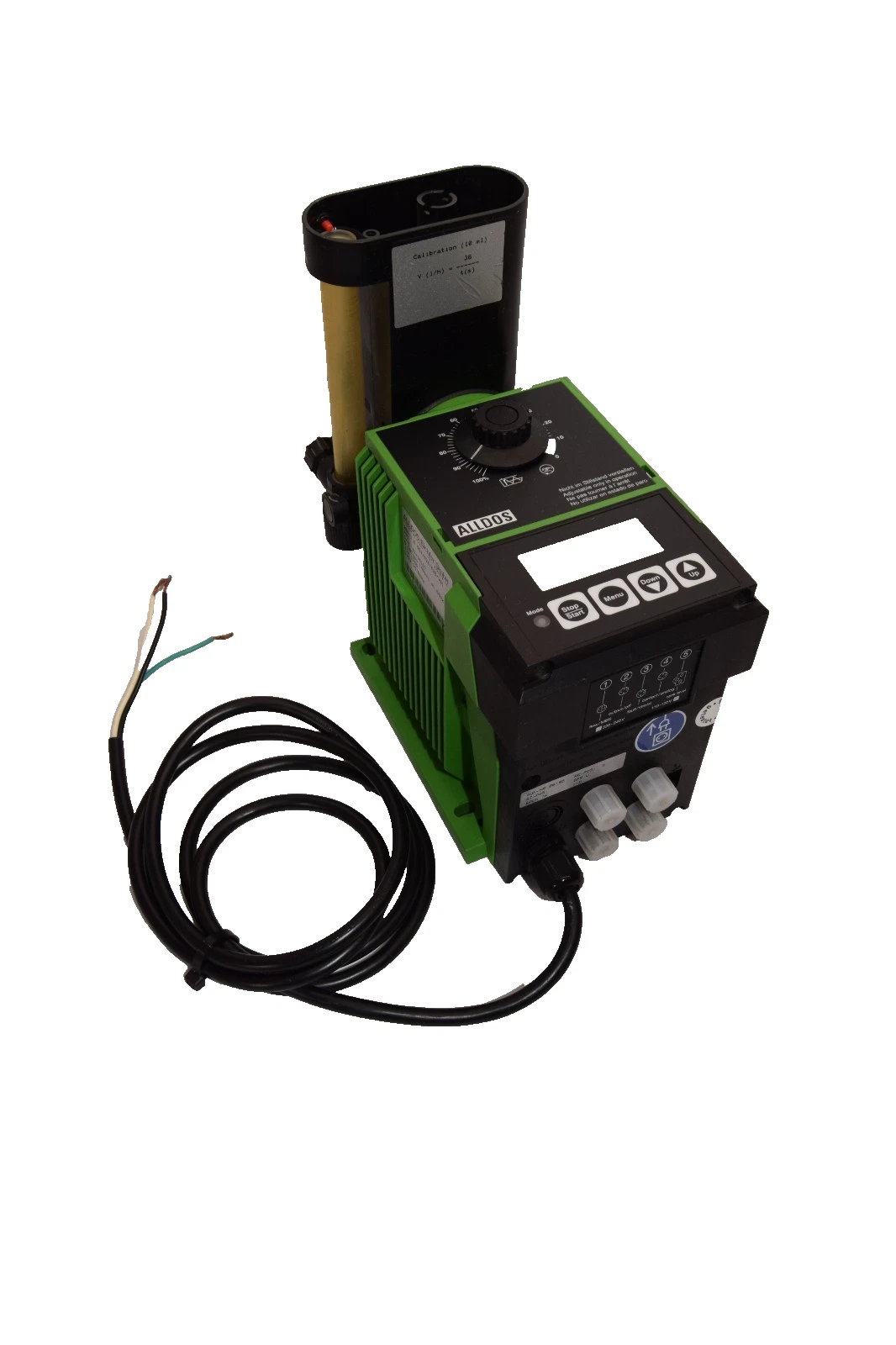 Used Alldos Eichler Gmbh 208-1 , 6 D54/R24/E26/V01 P03 0507gph 145psi Metering Pump