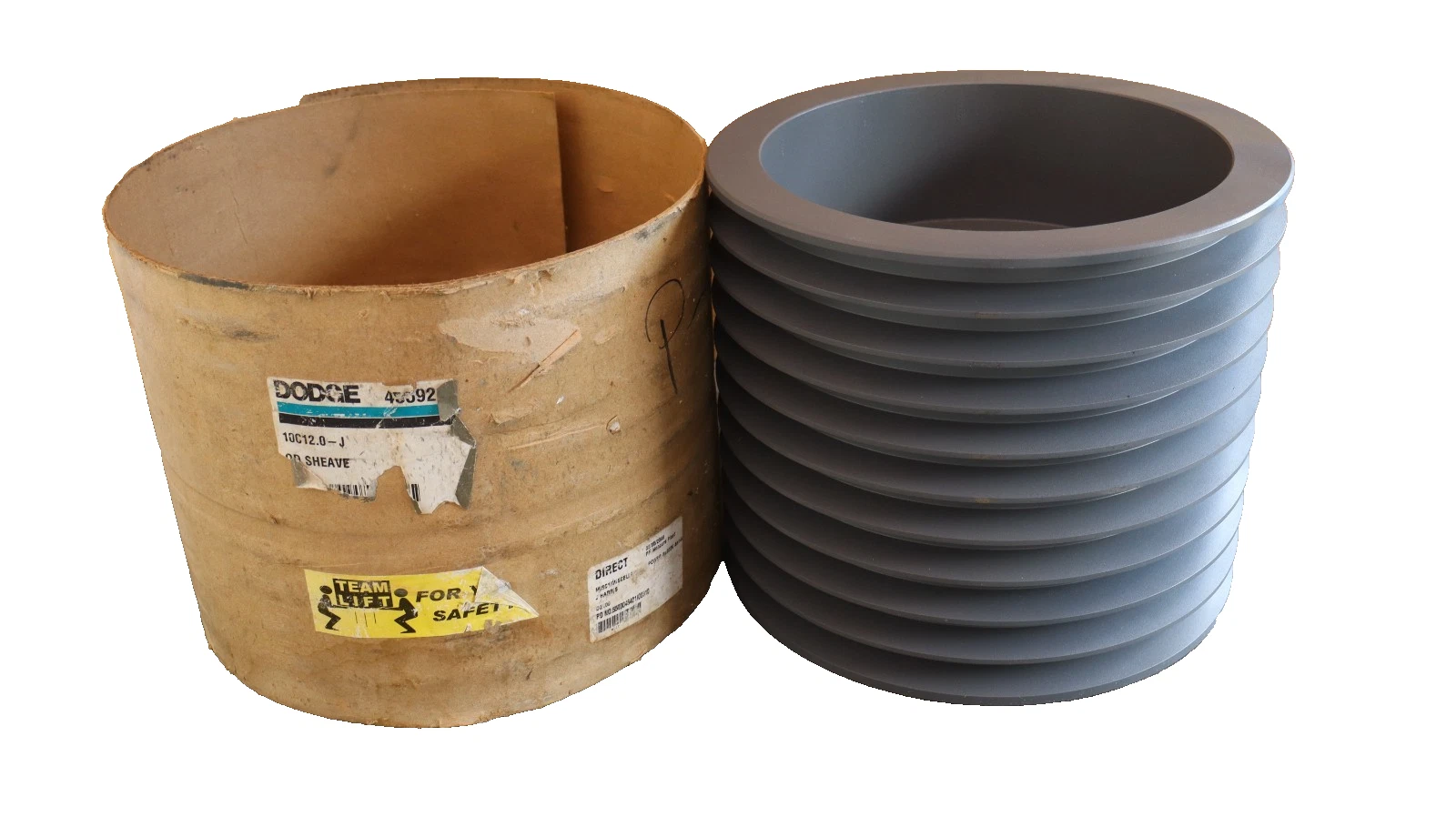Dodge V-Belt Sheave 10 Groove 10C12.0-J 455920 QD 2000rpm 10C12.0J (NEW)