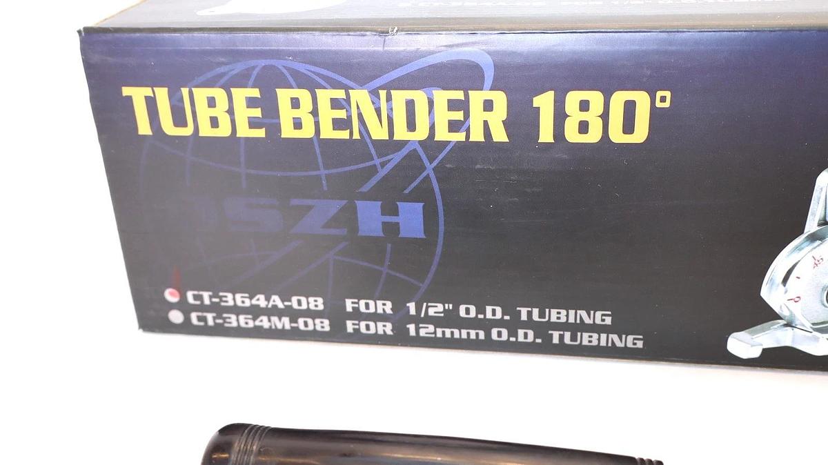 Used (NEW) DSZH CT-364A-08 For 1/2" OD Tubing  Manual Tube Bender 180°