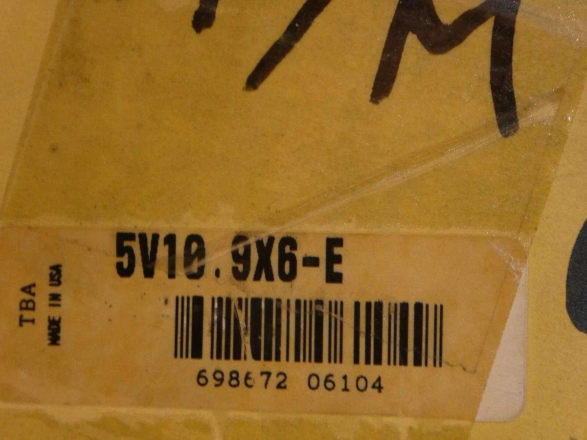 (NEW) TB WOODS 5V10.9X6-E 6 Grooved Ultra V-Belt Pulley Sheave