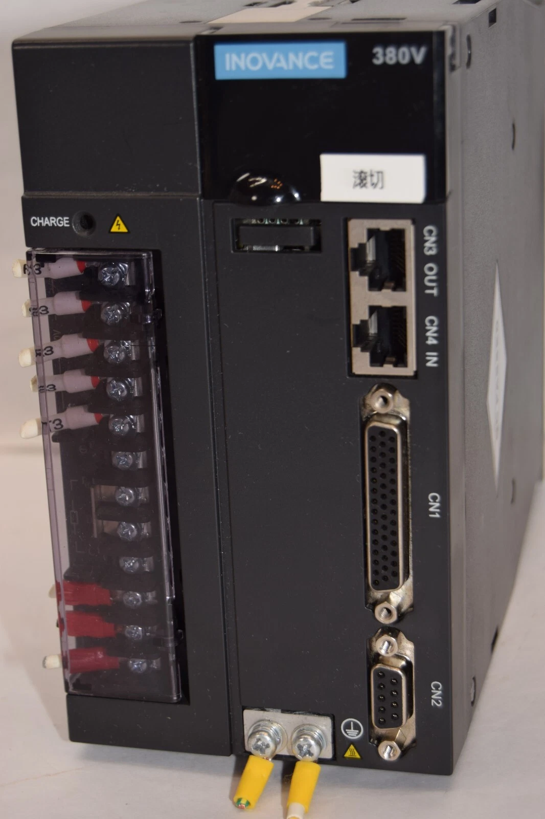 Used INOVANCE 380v IS620NT3R5I IS620NT3R51 3ph 380-440v 2.4a Out: 0-380v Servo Drive