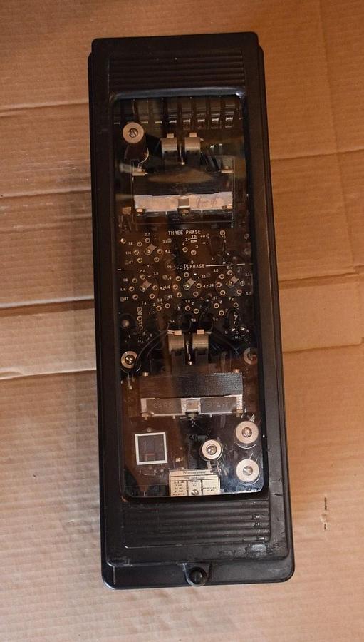 Used Westinghouse KD-1 Distance Relay 289B142A15 .75-2.0 Ohms 5A 120V