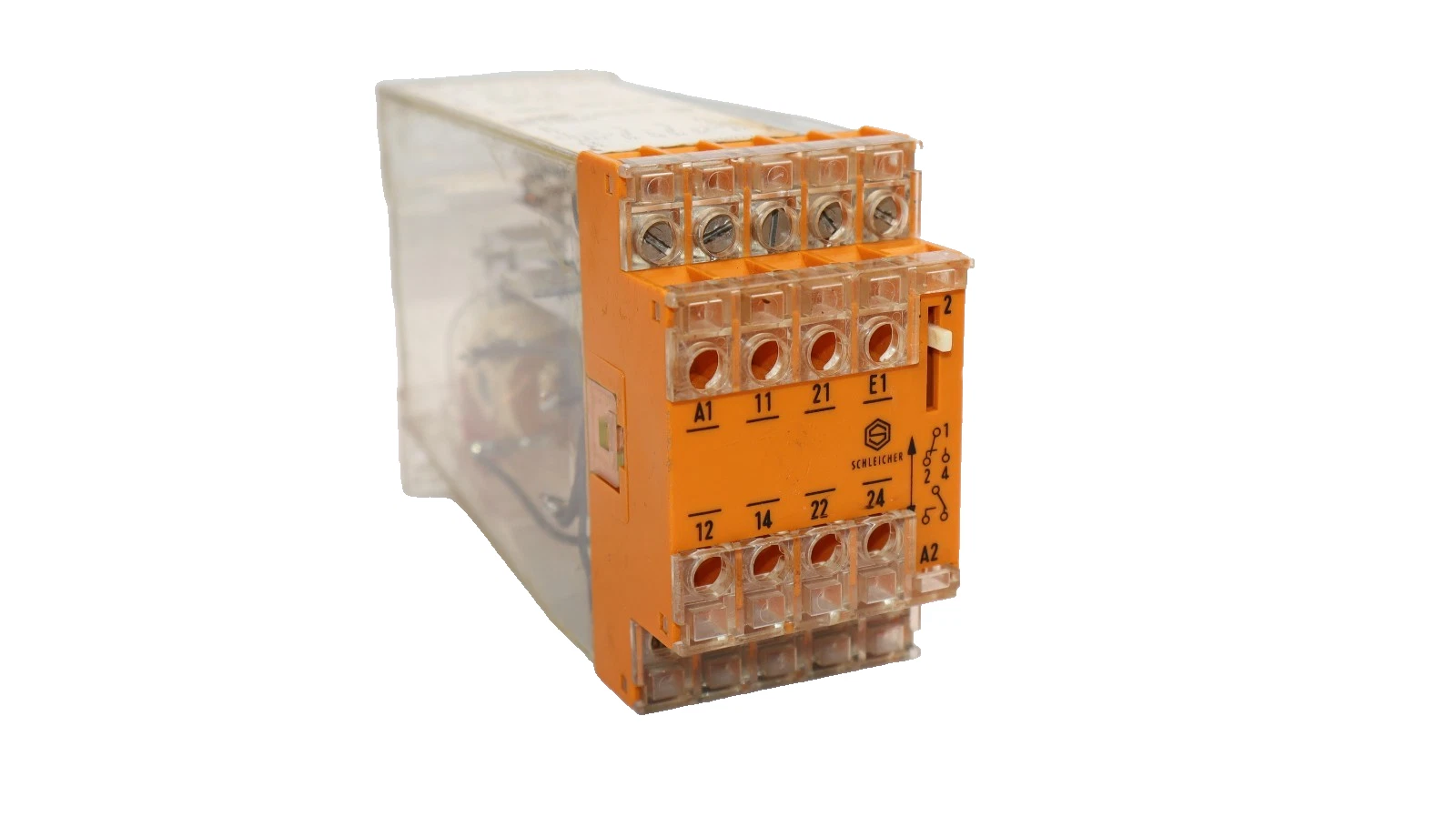 Used Schleicher SSP 72 , SSP72 110V 60Hz Safety Relay