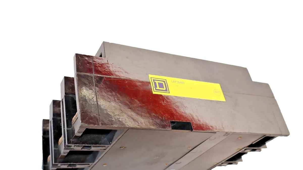 Used Square D Circuit Breaker LAP36400 400A 400 Amp 3 Pole 3p Magnetic Trip Adj Unit