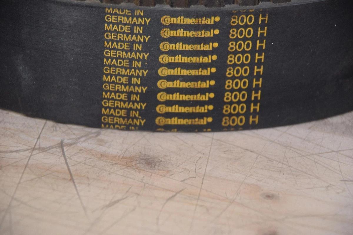 CONTINENTAL 800H 800 H 2" WIDE TIMING BELT NEW
