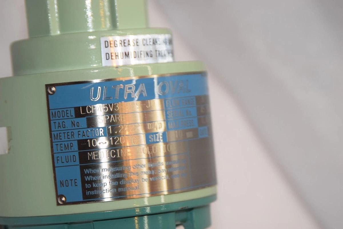 (NEW) ULTRA OVAL LCP45V3-999-J0 10mm 0.49MPa Stainless S/S Flow Meter