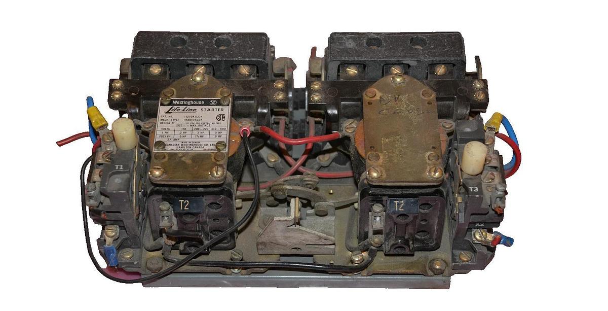 Used WESTINGHOUSE Reversing Starter Life-Line Size Sz 1  11210K1CCN