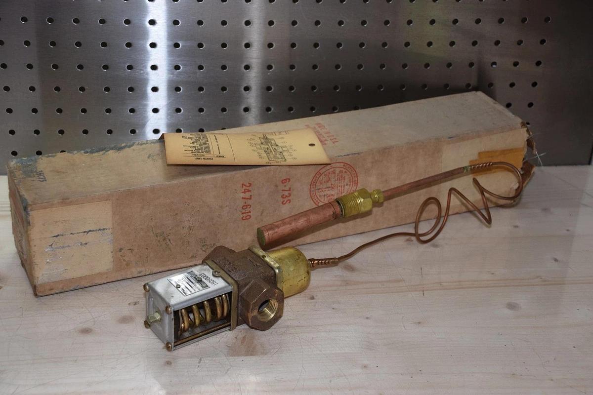 PENN V47AB-14 15050003 1/2" 75-135F TEMPERATURE VALVE NEW