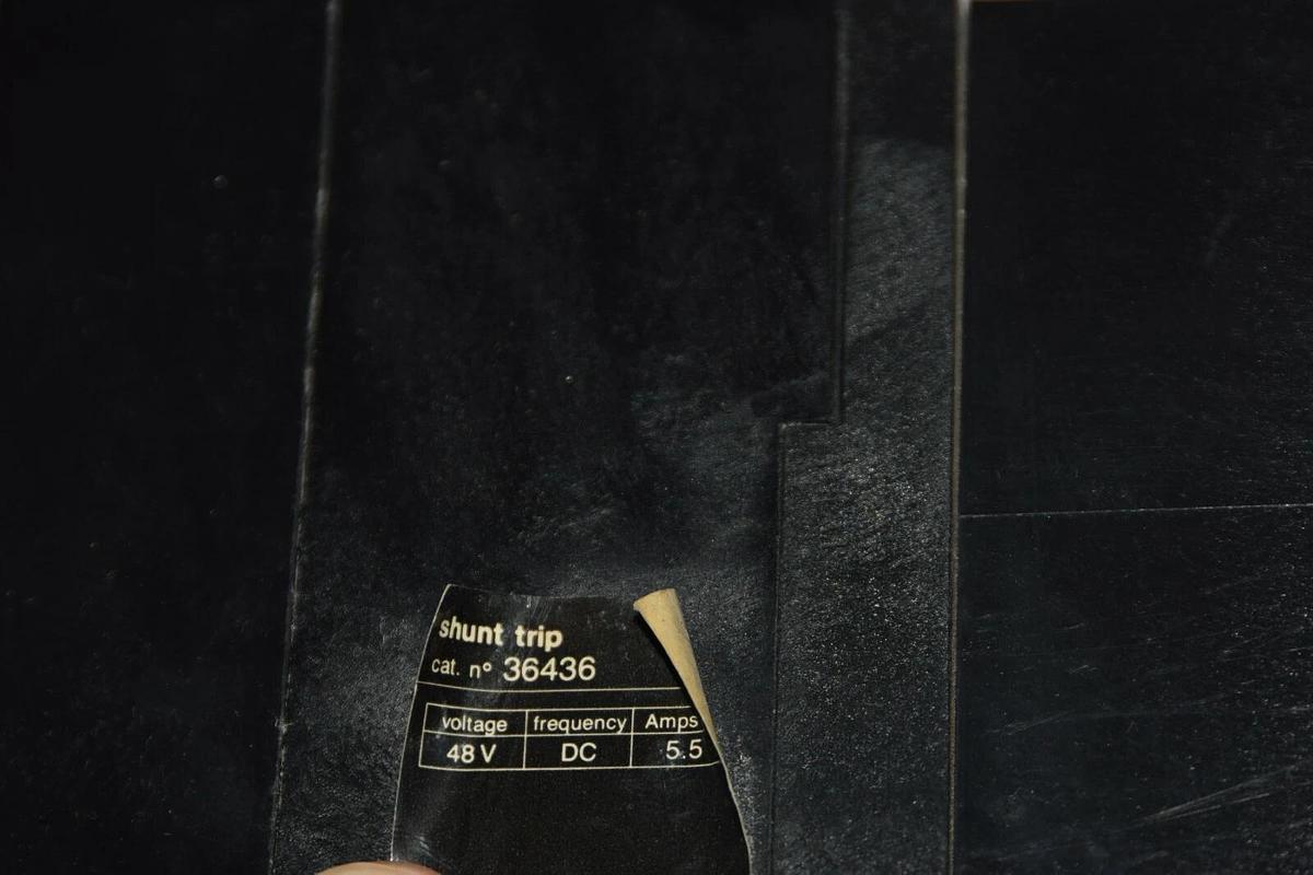 Used Merlin Gerin COMPACT CJ400H 36057 400 AMP Breaker Electronic Trip 400A 400 A