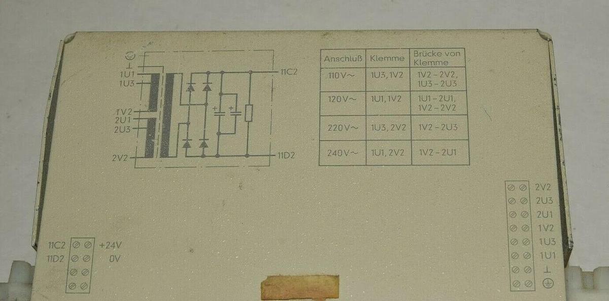 Used SIEMENS Power Supply  6EV1321-4BK 6EV13214BK 3108549