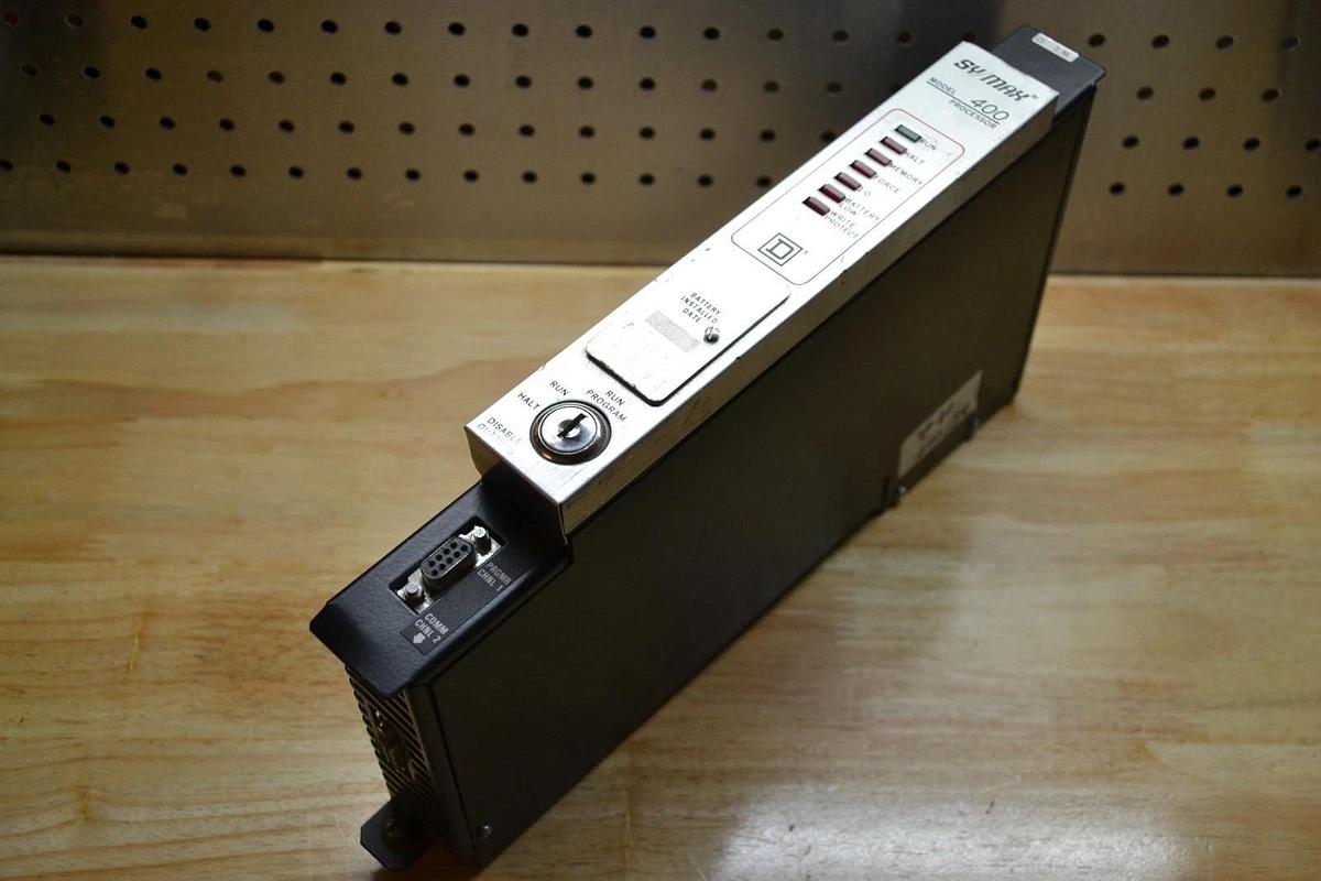 Used SQUARE D SY/MAX 400 Processor 8020 SCP401 SCP-401  Ser C5 Rev 3.40