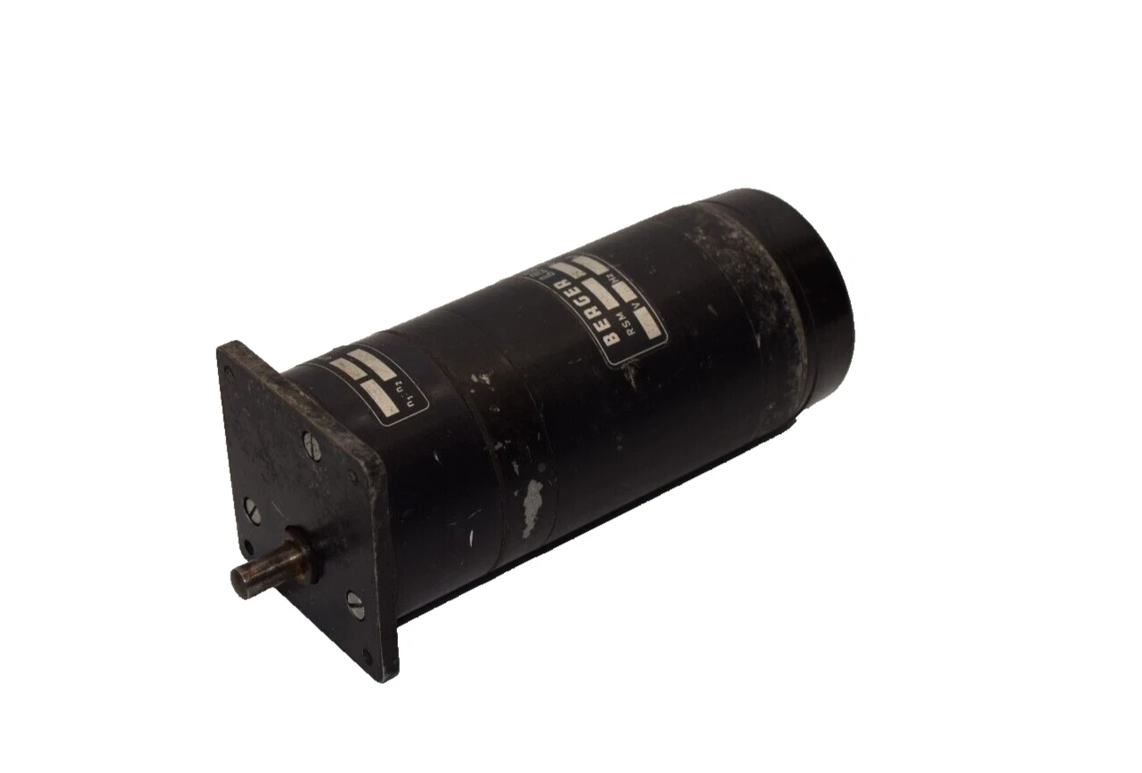 Used BERGER LAHR 220V 60Hz 0,6uF 900u/M 65K rsm E 60u/min n1:n2 15 Stepper Motor
