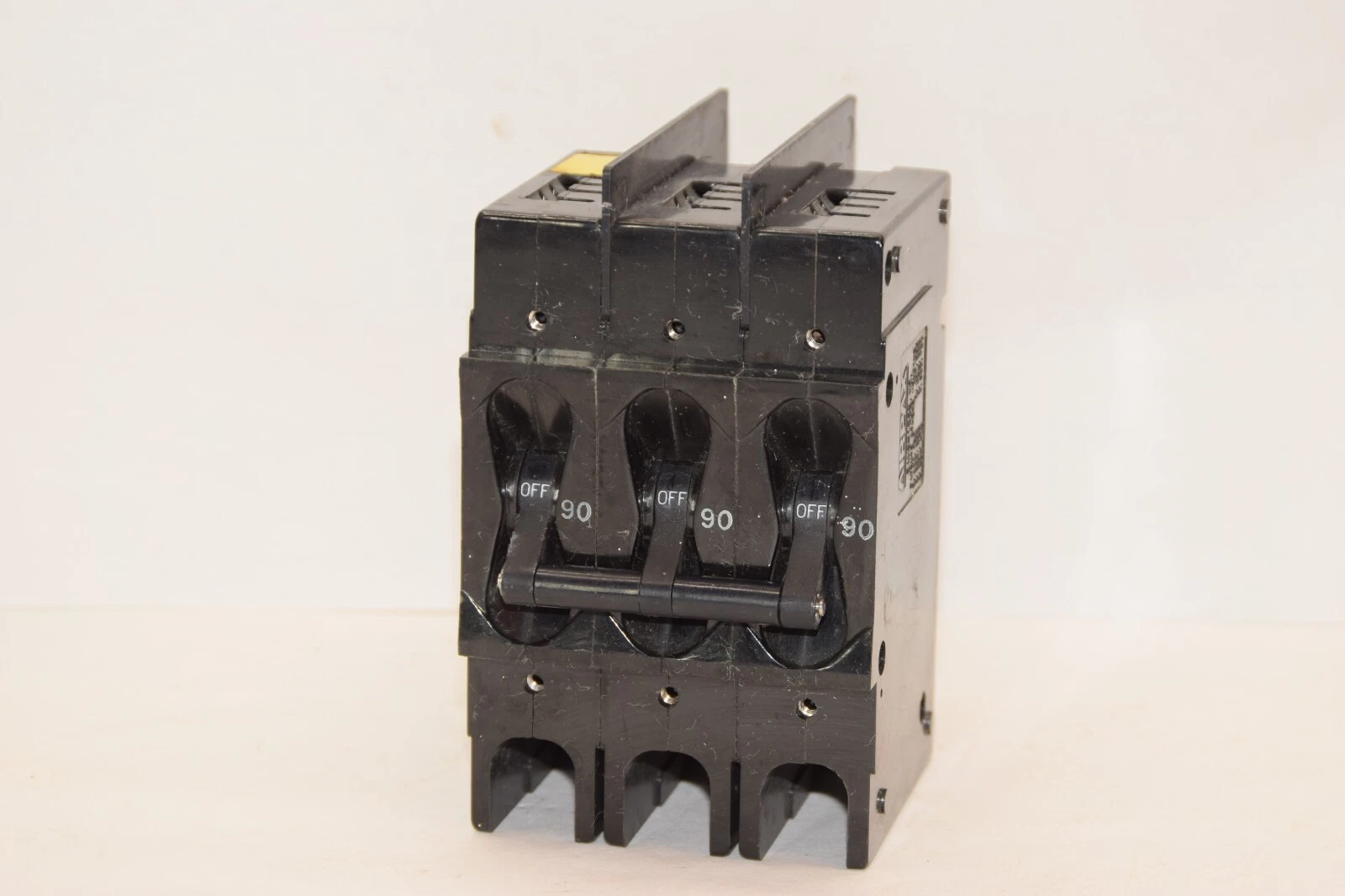 Used AIRPAX 219-3-22805-2 90A 120/240V 3P Circuit Breaker With Auxiliary Switch