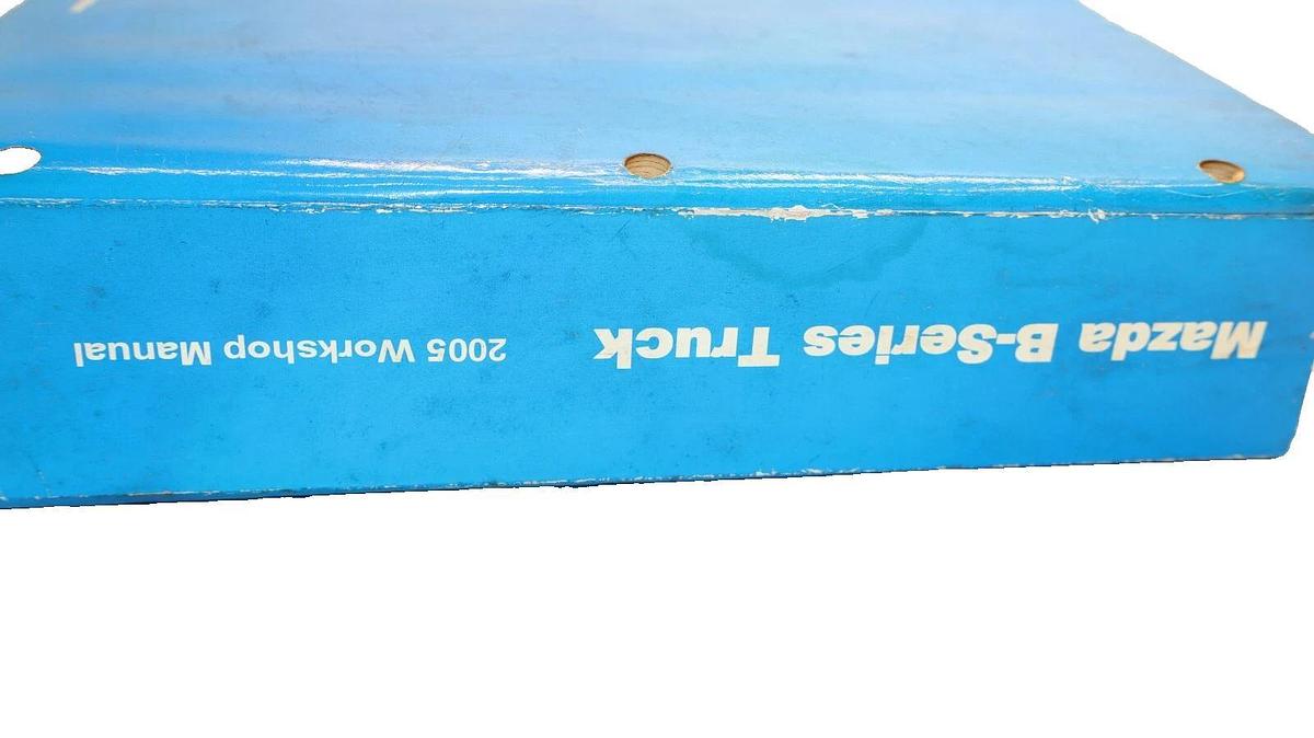 Used MAZDA B-Series Truck 2005 Workshop Manual