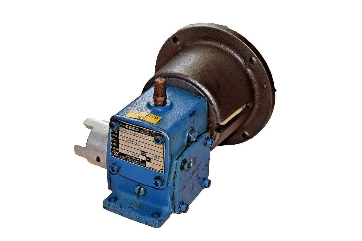 Used Drive Textron Cone Drive Gear Speed Reducer MH015A906-2-05 MH015A906 Opt 01 5:1