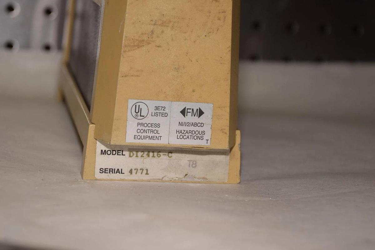 Used TRANSITION TECHNOLOGY INC. DI-24-16-C DI2416C 16 IN 24VDC & COUNT 5mA MODULE