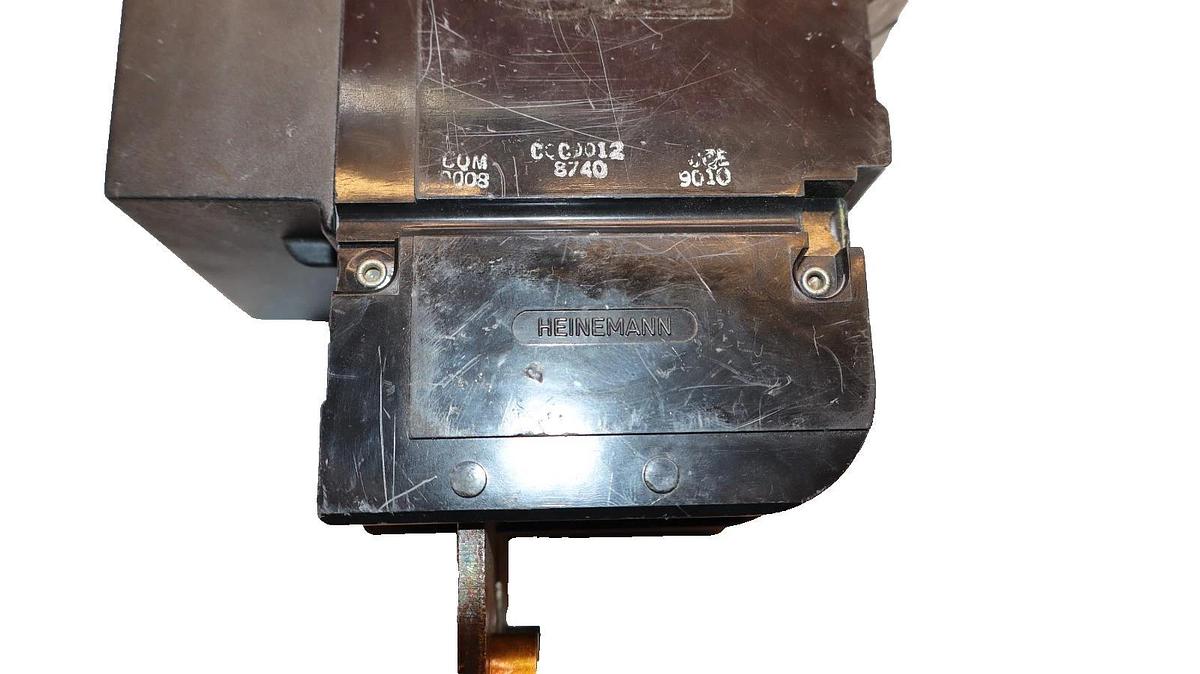 Used Heinemann 400A 400 Amp Circuit Breaker GJ1P-Z4-4-U 2P 2-Pole