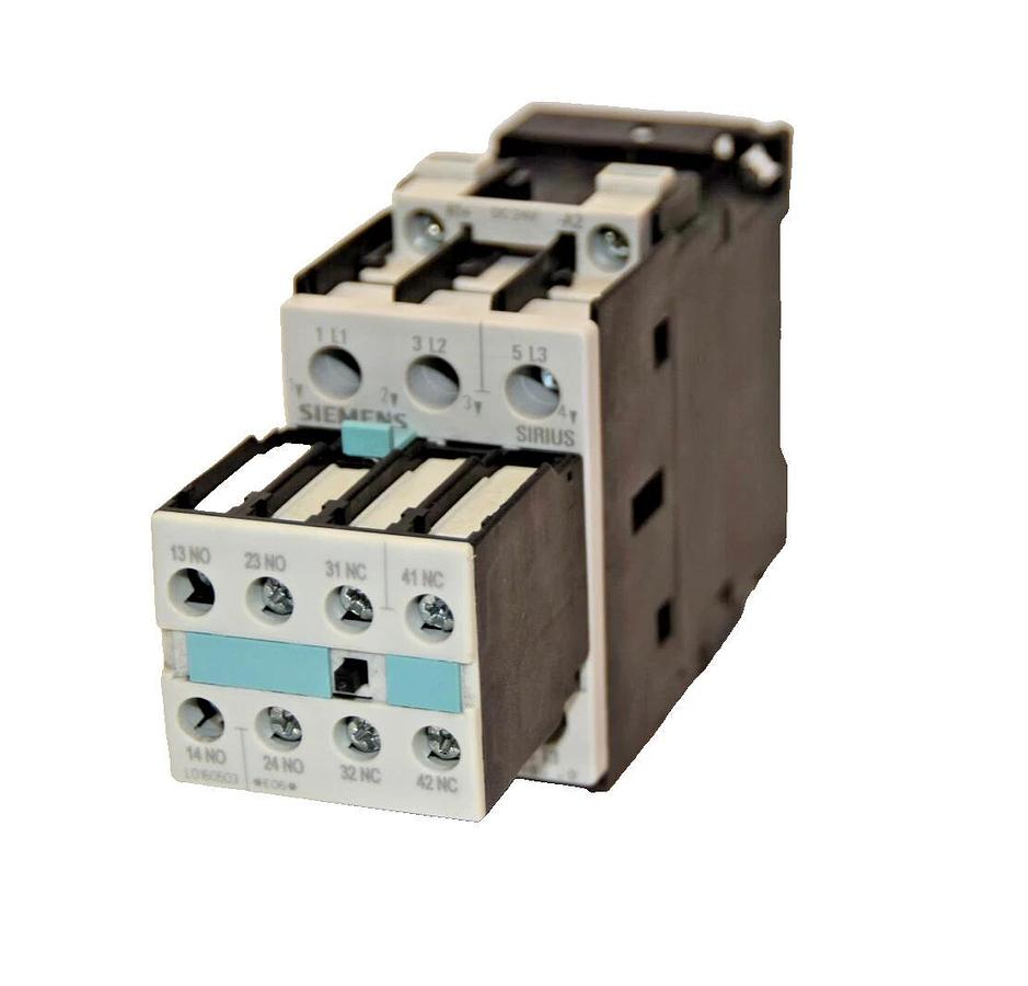 Used SIEMENS 3RT1023-1B..0 3RT10231B 24V Coil Contactor With L0160503