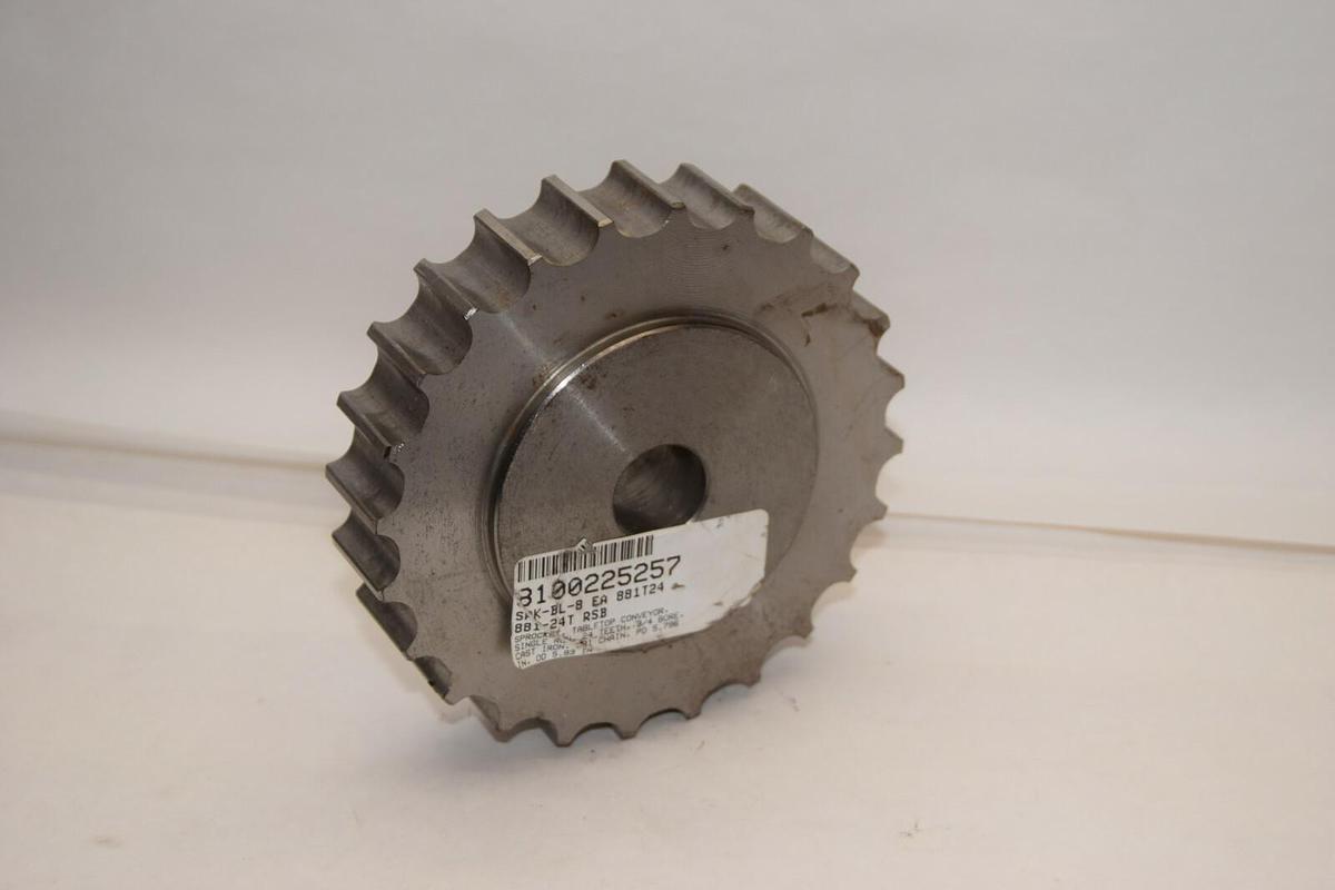 (NEW) REXNORD 881-24T 88124T SPK-BL-8 3/4" Bore Tabletop Conveyor Sprocket