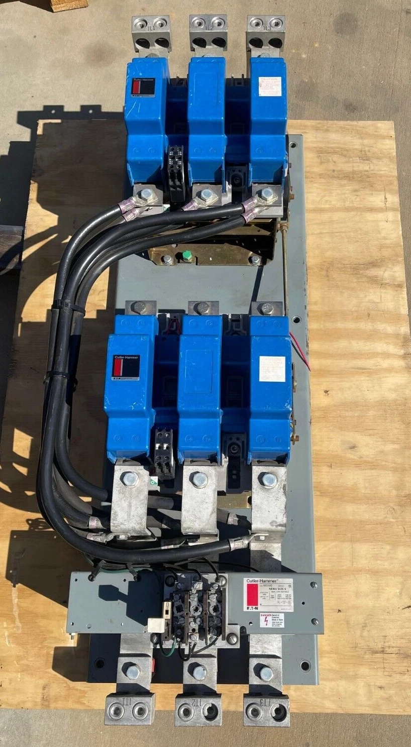 Refurbished Cutler-Hammer EATON Size Sz 6 Reversing Starter Contactor A50JNV0 3ph (Refurb)