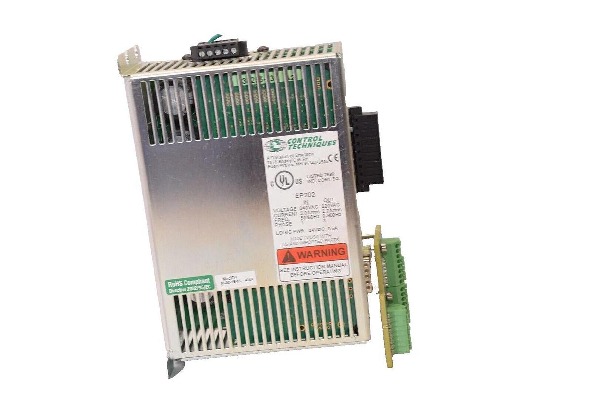 Used EMERSON EP202-P00-ENR0 EP202P00ENR0 EP202 Epsilon EP Servo Drive 220/240v
