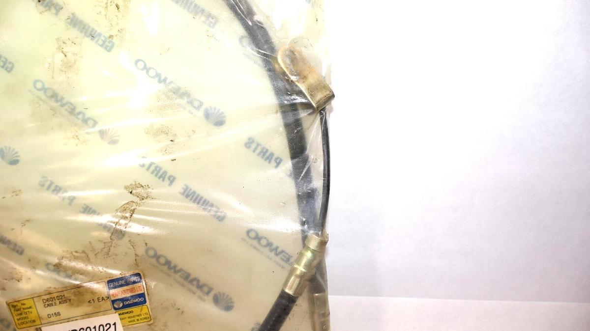(NEW) DAEWOO HEAVY INDUSTRIES DWD601021 Forklift Parking Brake Cable D601021