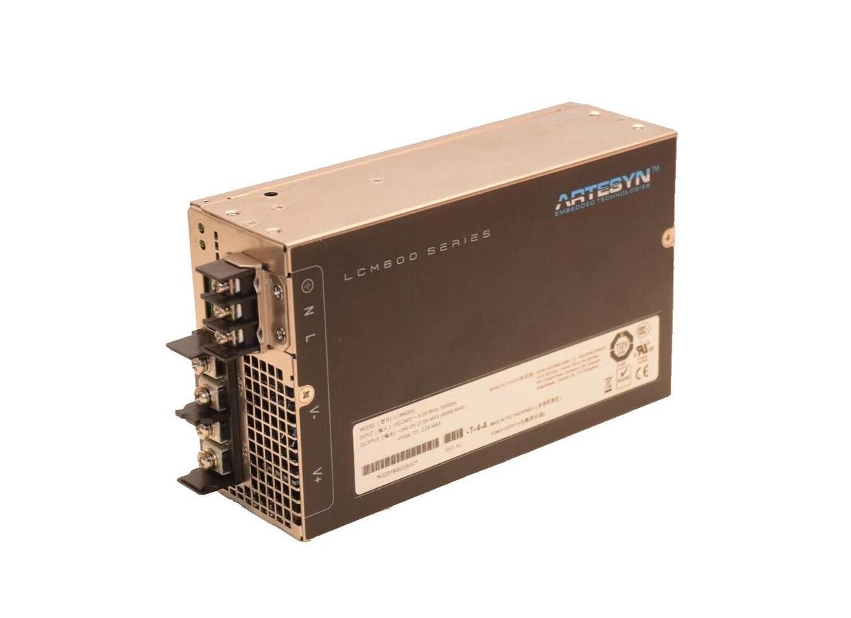 Used ARTESYN EMBEDDED TECH. / ASTEC INTERNATIONAL LCM600Q 100-240V 8.5A Power Supply
