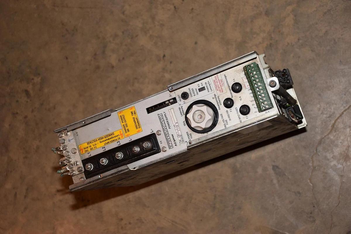 Used INDRAMAT KDV1.3-100-220/300-115 100A AC SERVO POWER SUPPLY DRIVE