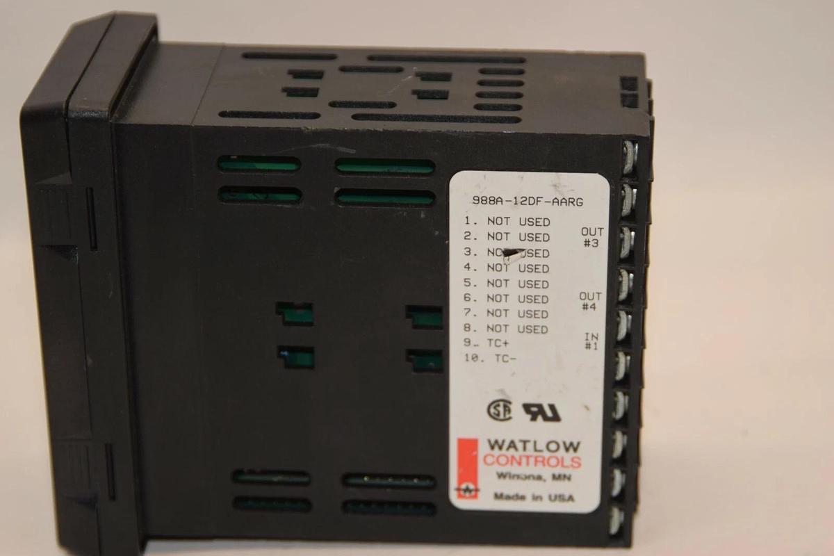 Used WATLOW 988A-12DF-AARG 988A12DFAARG Temperature Controller