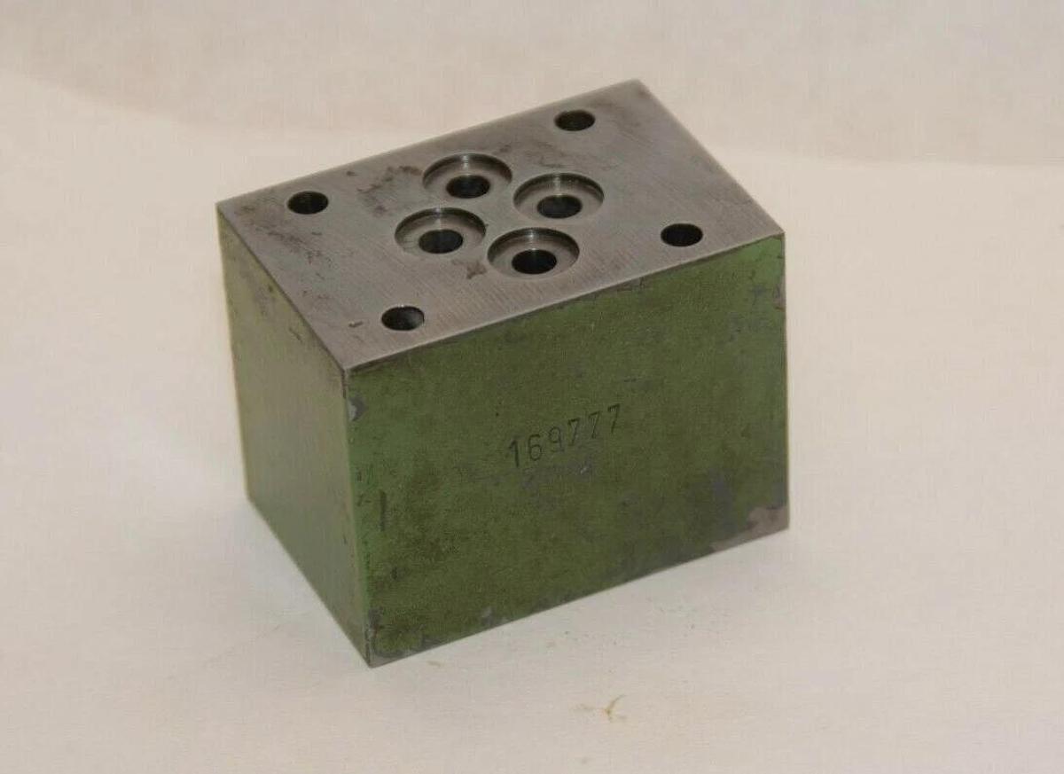 Used REXROTH Mannesmann 169777 Block Valve