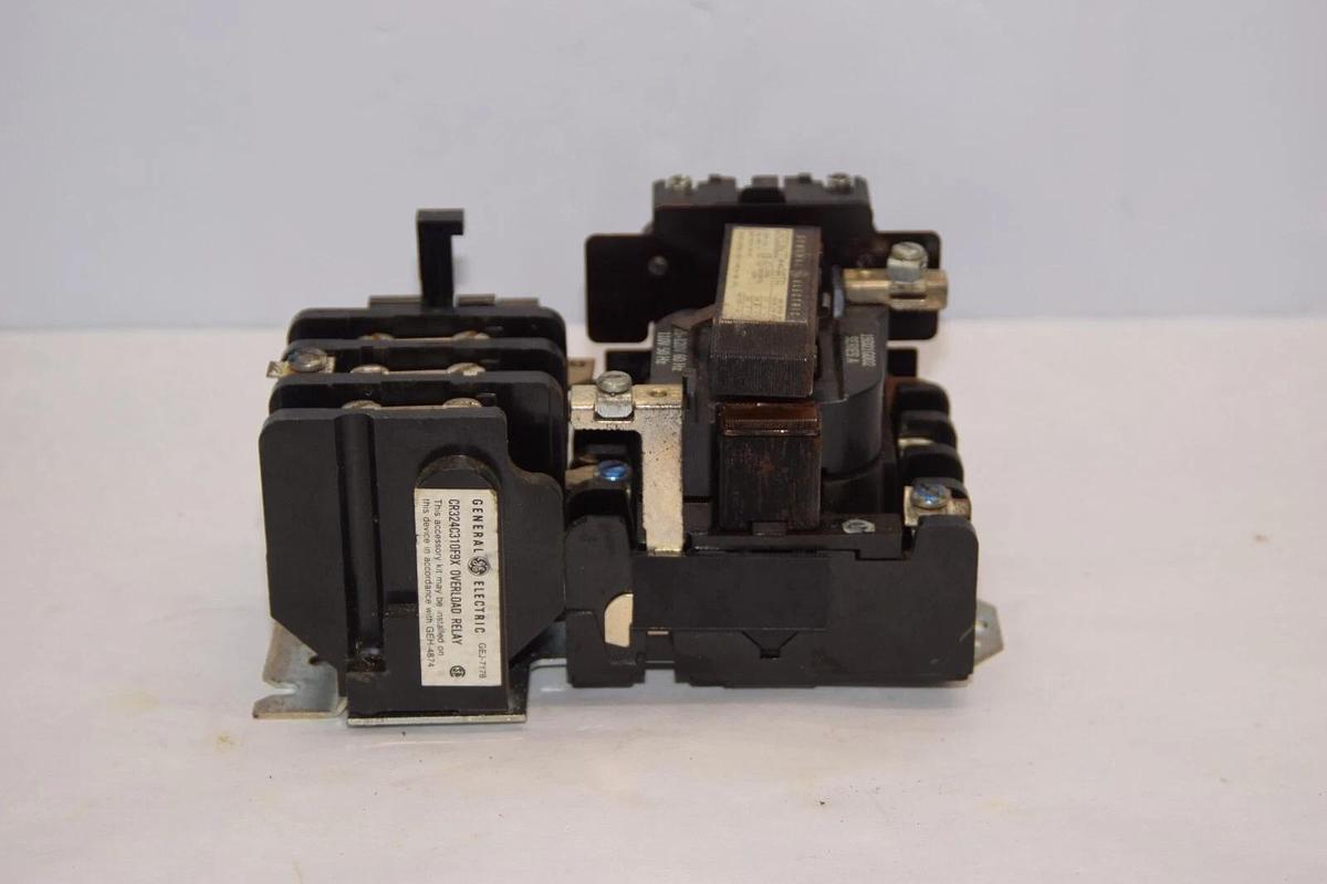 Used GE GENERAL ELECTRIC CR306C0**AATA Size 1 Starter 120V Coil CR324C310F9X Relay
