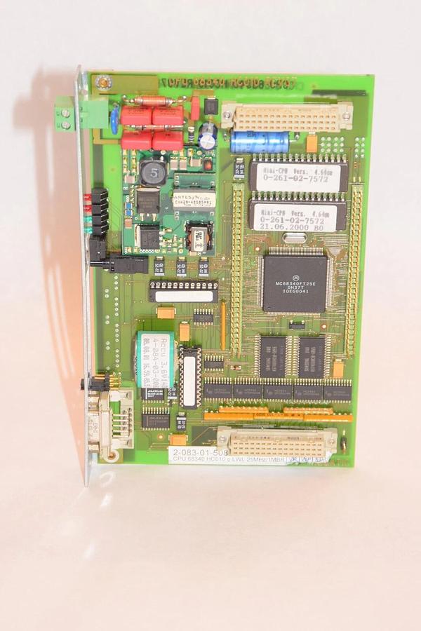 Used HOMATIC 68340 HC010 2-083-01-5089 Rev 07 CPU Circuit Board