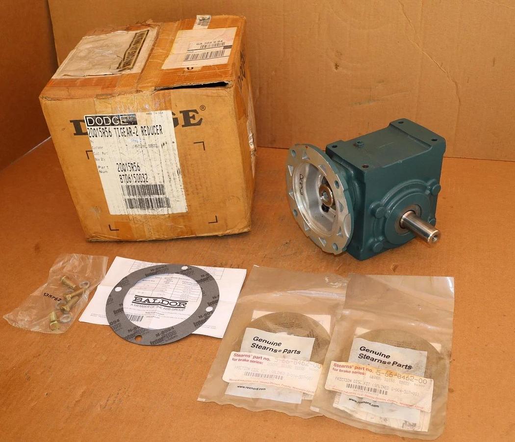Dodge Baldor Gear Box Speed Reducer Tigear-2 20Q15R56 BT06150032 15:1 (New)