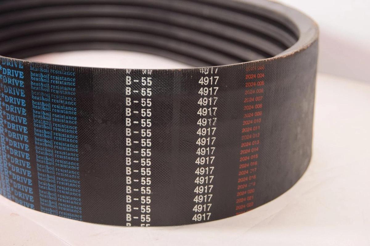 D&D POWER DRIVE 6-B55 6/B55 B55/06 B55/6 6 Rib Banded V-Belt (NEW)