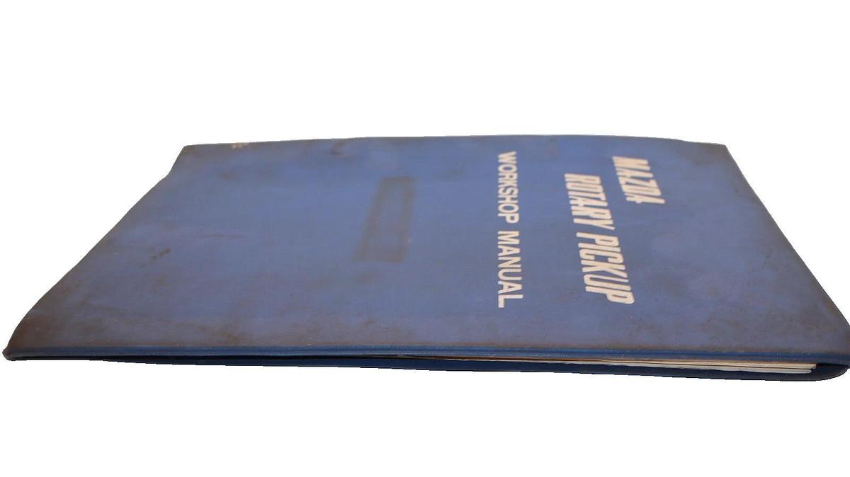 Used MAZDA Rotary Pickup Workshop Manual