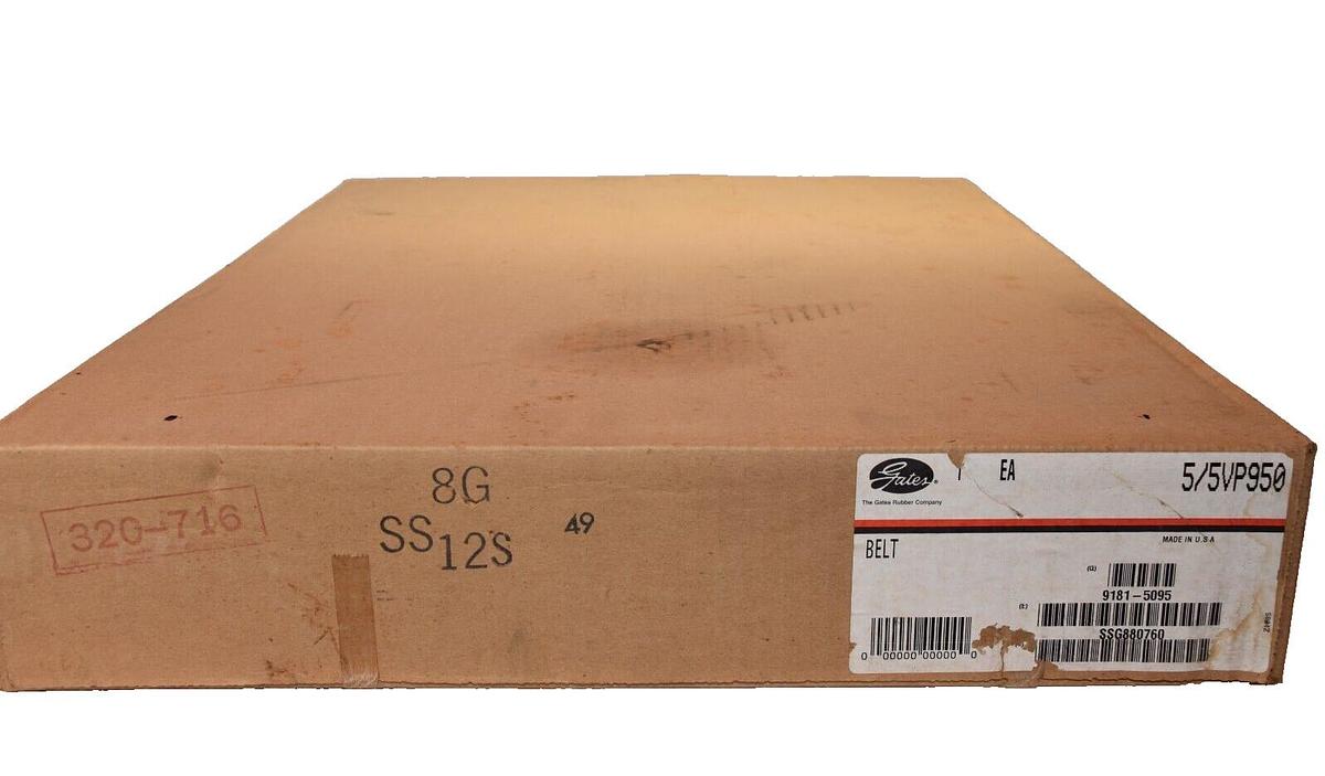 (NEW) GATES 5/5VP950 , 9181-5095 5-Rib PowerBand Belt