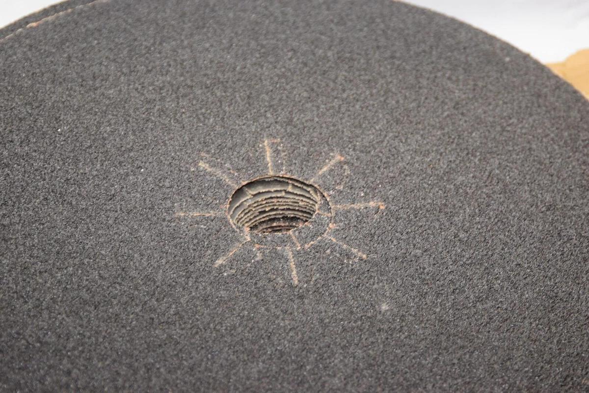 (NEW - Box 20) MERCER ABRASIVES 425036 36 Grit Size 15"x2" Floor Sanding Disc