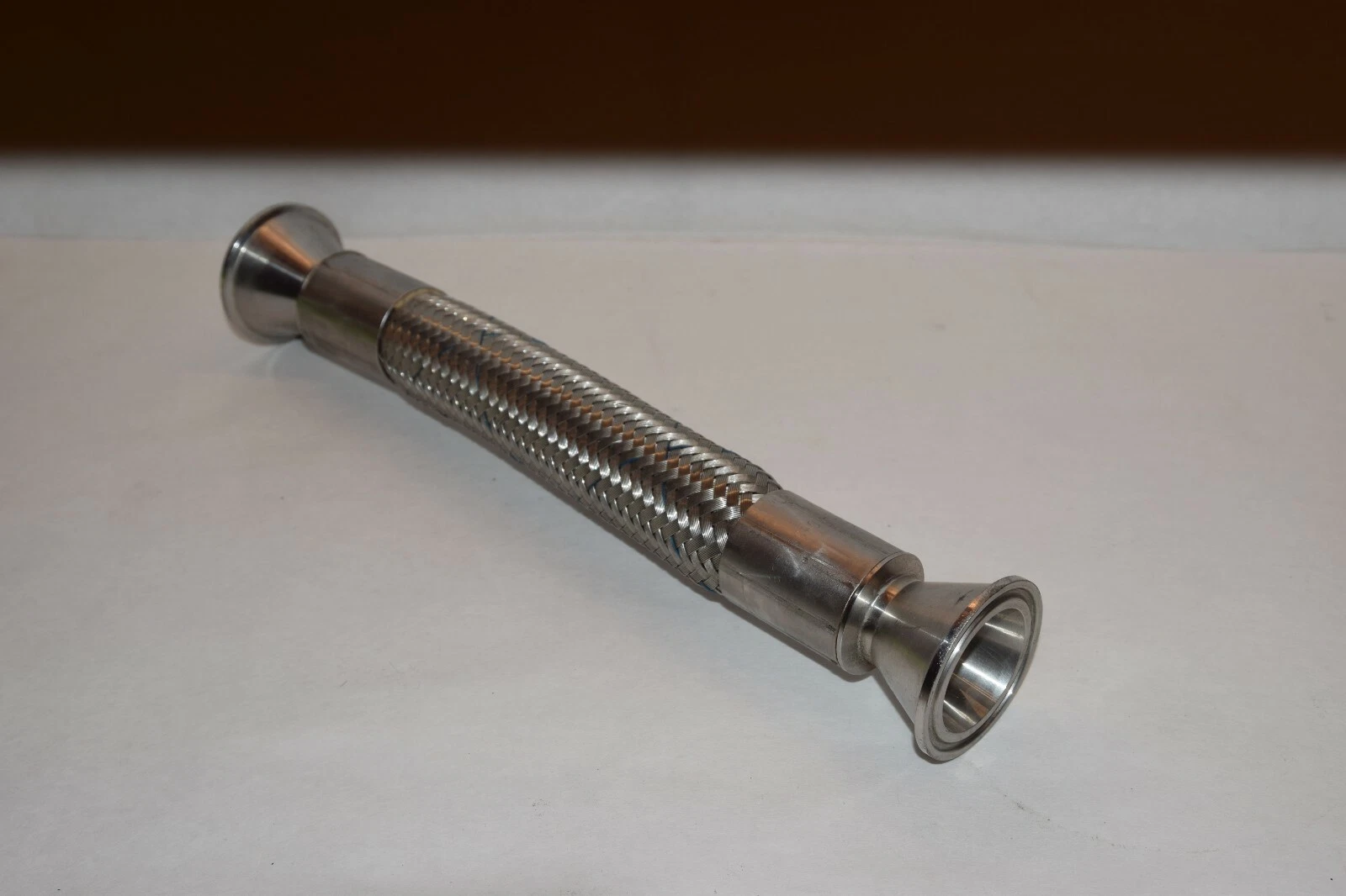 Used ISD MBC-16-SS 2D843 3/4" 12" SS Stainless steel BRAIDED Strain Flex HOSE