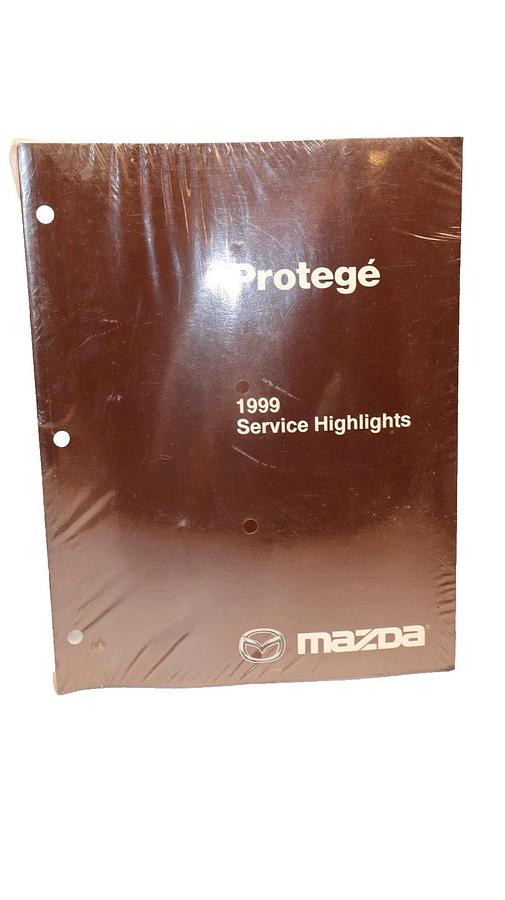 MAZDA Protege 1999 Service Highlights Manual *Sealed*