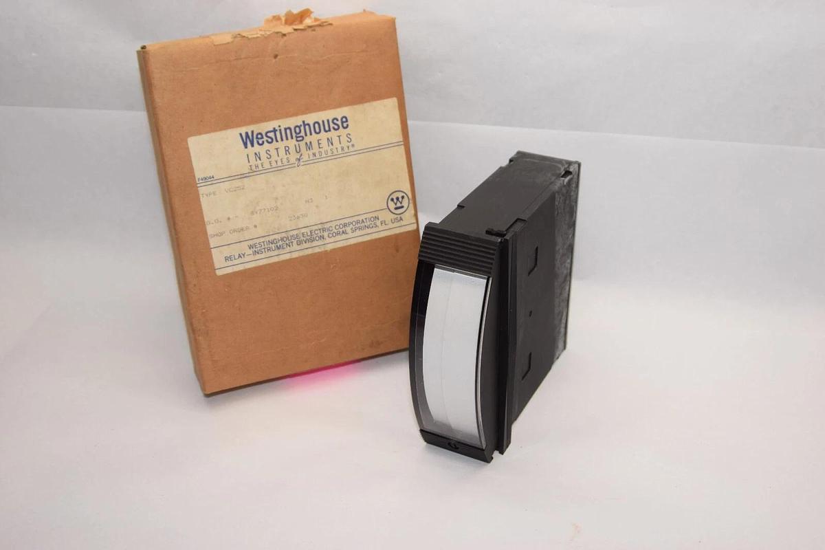 (NEW) WESTINGHOUSE VC252 Blank Face Panel Meter