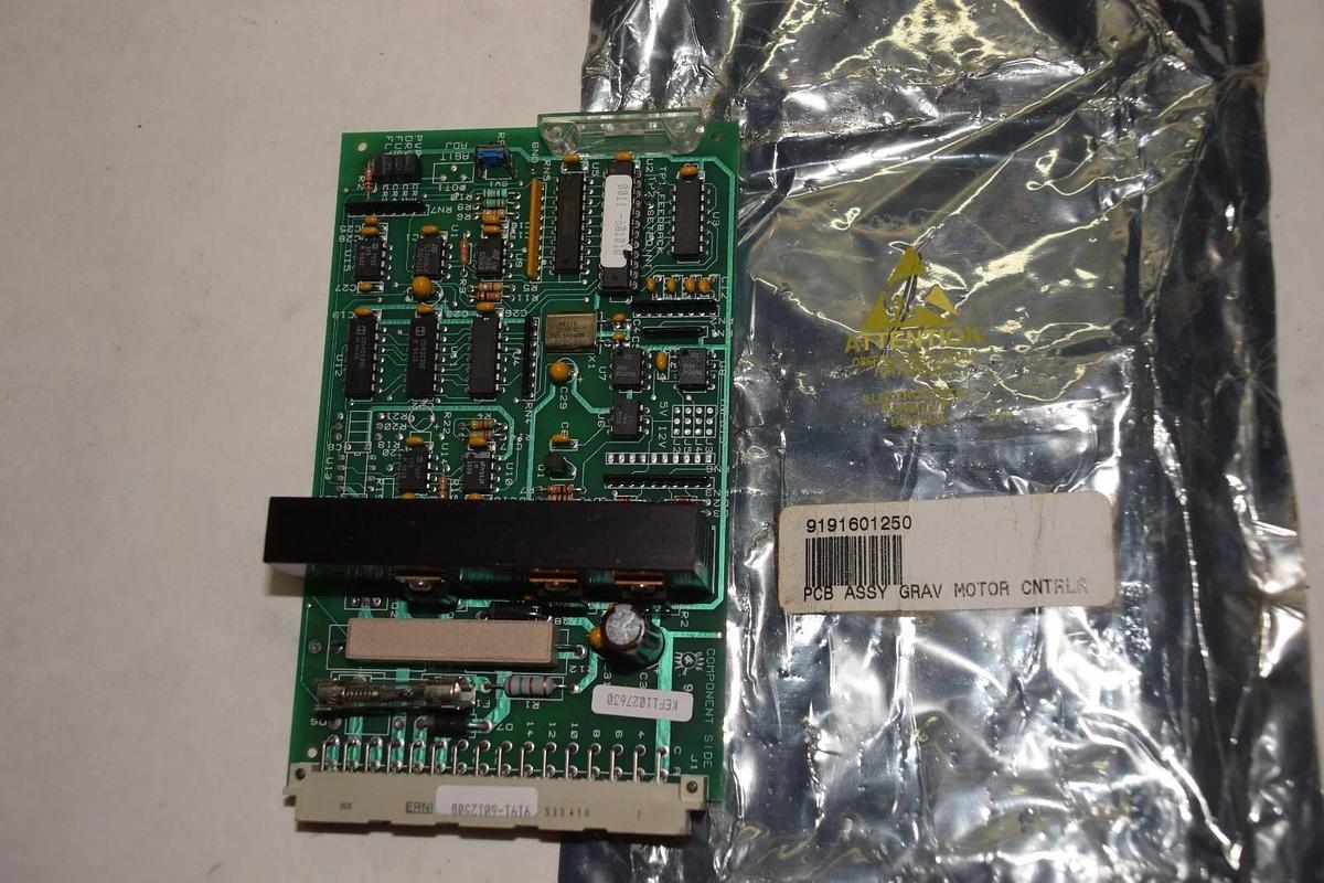 Used K-TRON ELEC. 9191-601250D  9184-306500 REV A FEEDER MOTOR DRIVE CIRCUIT BOARD