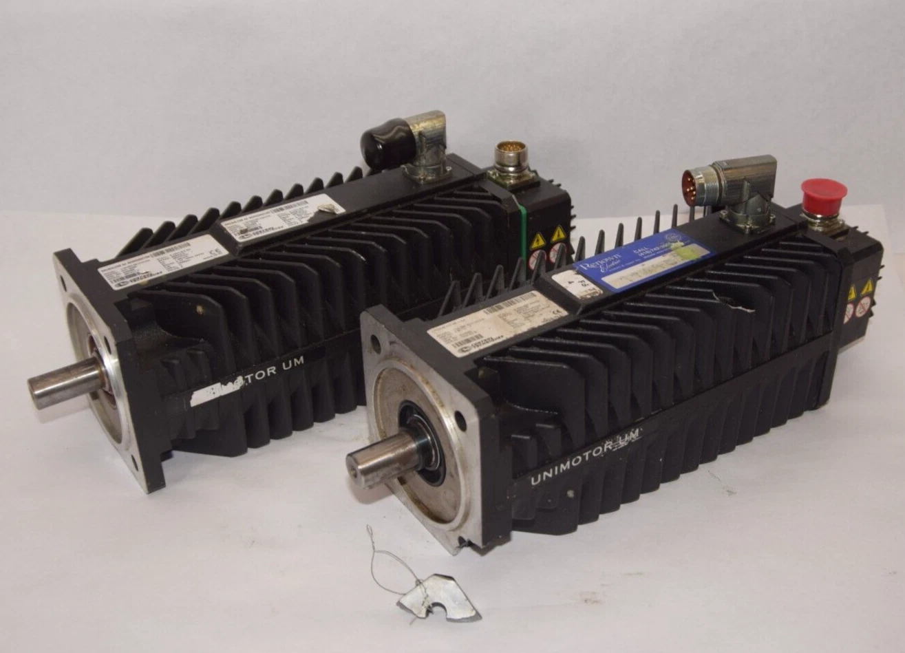 Used (Lot of 2) Control Techniques Brushless AC Servo Motor 115UMC301CACAA **AS-IS**